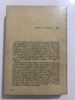 ALLEGRO, John Marco. Os manuscritos do Mar Morto - comprar online