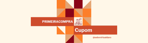 Imagem do banner rotativo Sebo Virtual da Rô