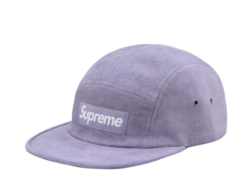 Boné Supreme Suede Camp Lilás