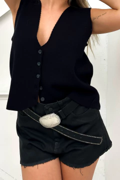 Cinturon West Black - comprar online