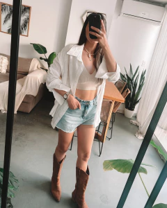 Camisa Aurelia White - comprar online