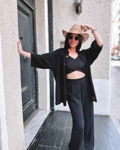 Pant Tenerife Black - LUPITA