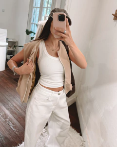 Musculosa Lina Crudo - LUPITA