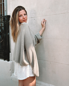 Cardigan Málaga Visón - comprar online