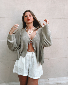 Cardigan Málaga Visón - tienda online