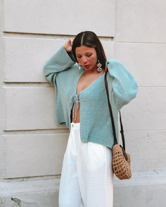 Cardigan Málaga Green - tienda online