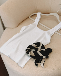 Musculosa Alicante White - LUPITA