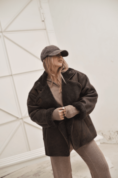 Gorra Gabardina Choco - LUPITA