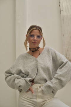 Imagen de Cardigan Oslo Grey