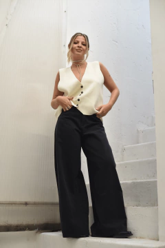 Jean Quebec Extra Wide Black - LUPITA