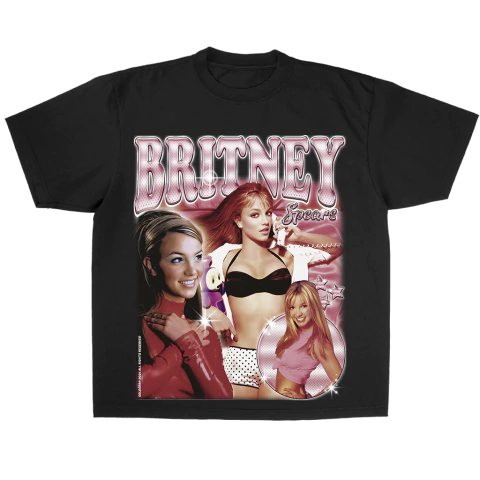 Camiseta Oversized Britney Spears - comprar online