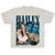 Camiseta Oversized Hailey Bieber na internet