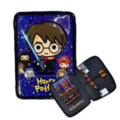 Cartuchera con útiles: Harry Potter