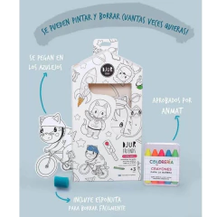 Animalitos de Goma Eva y Crayones Para el Baño - comprar online