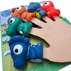 TITERES DE DEDOS X 5 - DINOSAURIOS - tienda online