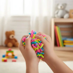 Imagen de Gusanitos Sensoriales Fidget Toy - Juguete Didáctico Antiestrés