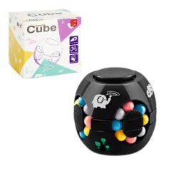 Cubo Mágico Spinner Fidget Toy Rompecabezas Antiestrés