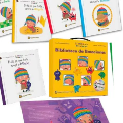 Biblioteca de Emociones Set x5 Libros - Educación Emocional