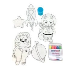 Animalitos de Goma Eva y Crayones Para el Baño - tienda online