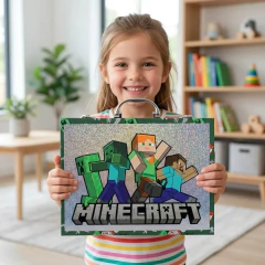 Valija de Arte MInecraft 65 Piezas