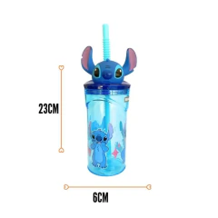 Vaso Infantil 3D STICH con Sorbete - 360ml