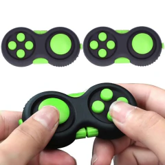 Mini Joystick Fidget Pad - Control Antiestrés Sensorial Didáctico - Crema del cielo