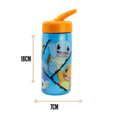 Imagen de Botella Plástica Infantil Pokémon - 410ml
