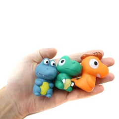 TITERES DE DEDOS X 5 - DINOSAURIOS - Crema del cielo