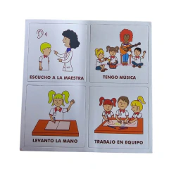 Pictogramas imantado Rutinas Escolares - tienda online
