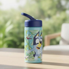 Botella Plástica Infantil Bluey - 410ml