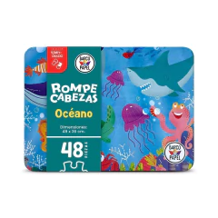 Rompecabezas Océano - 48 Piezas (En Lata)