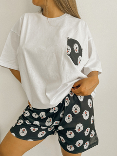 Pijama corto en internet