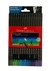 Lápis de cor Faber Castell 15 cores frias Supersoft