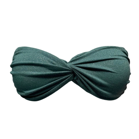 Top Brilho tomara que caia