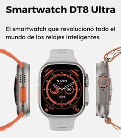 SmartWatch DT8 Ultra Naranja - tienda online