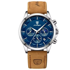 Reloj Poedagar 928 Integral (Plateado con Azul) - (copia)