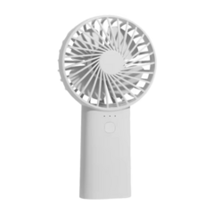 Mini Ventilador Portatil Usb Recargable Escritorio Con Luz!