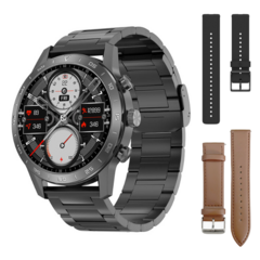 Smartwatch Dt70 + (Triple Malla) Negro