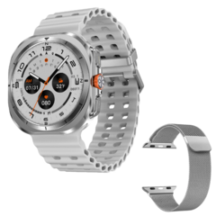 Smartwatch Dt Watch Ultra Plateado