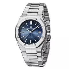 Pagani Design Pd-1673 Royal Oak (Plateado con Azul) Automatico - comprar online