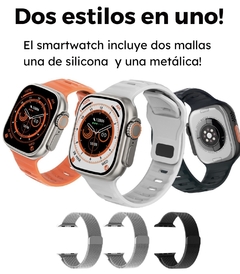 Imagen de SmartWatch DT8 Ultra Plateado