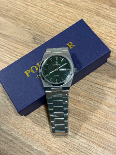 Reloj Poedagar 821 (Plateado con Verde) en internet