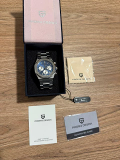 Pagani Design Pd-1707 (Plateado con Azul) - Simax Shop SAS