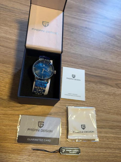 Pagani Design Pd-2770 (Plateado con Azul) Automatico - Simax Shop SAS