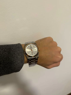 Reloj Poedagar 930 Trace Classic (Plateado con Blanco Gold) - Simax Shop SAS