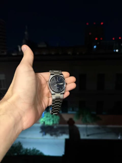 Reloj Poedagar 821 (Plateado con Azul) - tienda online