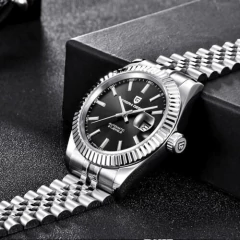 Imagen de Pagani Design Pd-1645 (Plateado con Negro) Automatico