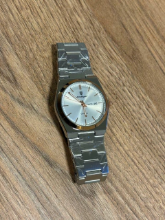 Imagen de Reloj Poedagar 930 Trace Classic (Plateado con Blanco Gold)