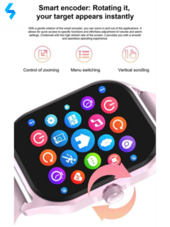 SmartWatch DT99 Rosa