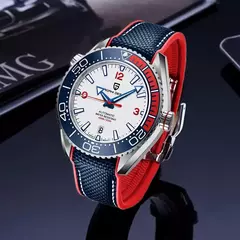 Imagen de Pagani Design Pd-1679 (Azul-Rojo) Automatico